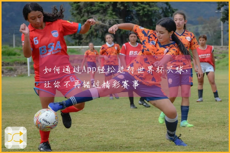 如何通过App轻松进行世界杯买球，让你不再错过精彩赛事